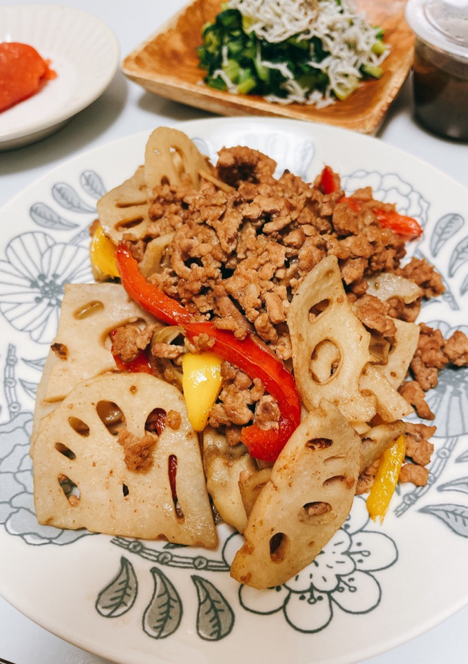 豚ひき肉と野菜の中華炒め-レシピのメイン写真