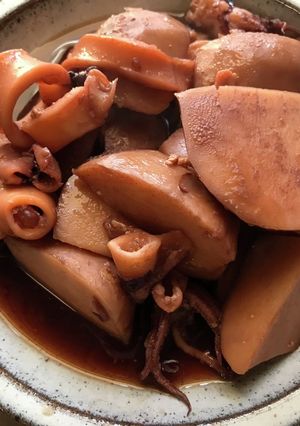 イカと里芋の煮物-レシピのメイン写真