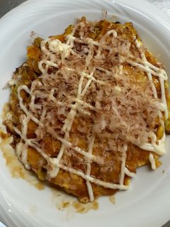 納豆お好み焼き。-レシピのメイン写真