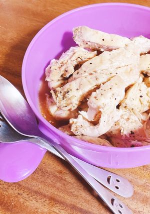 レンジで簡単☆鶏胸肉のスパイシー蒸し-レシピのメイン写真