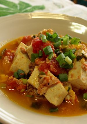 豆腐とトマトのツナチャンプルー-レシピのメイン写真