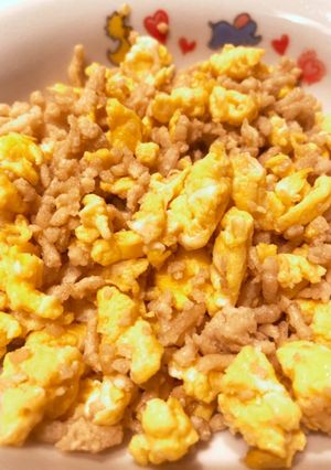 卵鶏そぼろ-レシピのメイン写真