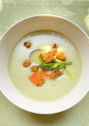 テンペクルトンのホワイトシチュー-レシピのメイン写真