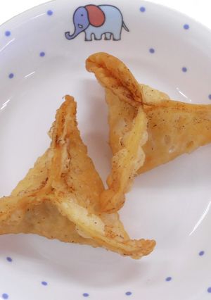 【保育園給食】豆腐のサモサ-レシピのメイン写真