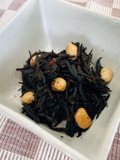 レンジで簡単!!ひじき煮-レシピのメイン写真