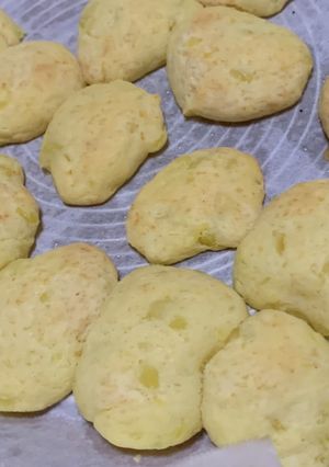 袋でコネコネするサツマイモクッキー-レシピのメイン写真
