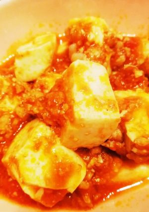 ねぎ生姜香る!旨味引き立つトマト麻婆豆腐-レシピのメイン写真