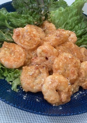 ＊ビーフスパイス使用＊大人のエビマヨ-レシピのメイン写真