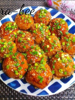 キャベツたっぷり肉団子の味ぽん甘酢あん-レシピのメイン写真