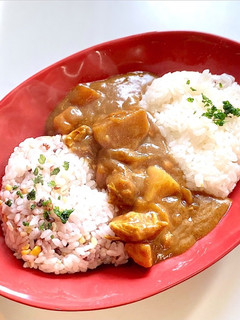 2種のご飯で食べ比べ!カレー-レシピのメイン写真