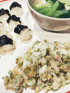幼児食 鱈の青のりマヨネーズ焼き-レシピのメイン写真