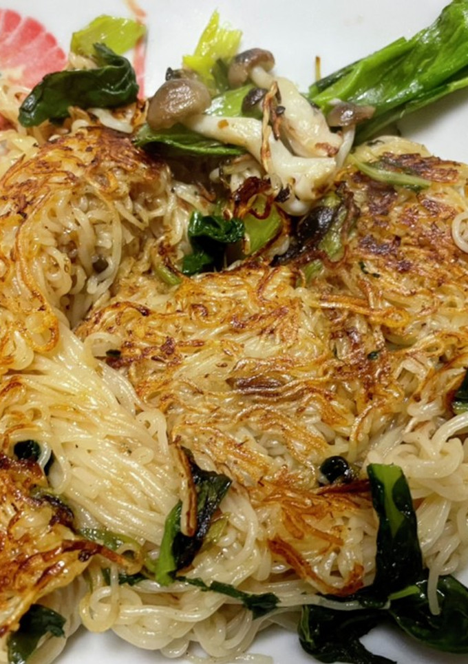 かた焼きそば風ソーメン-レシピのメイン写真