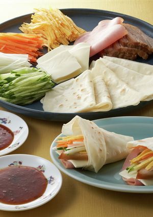 米粉で中華風クレープ-レシピのメイン写真
