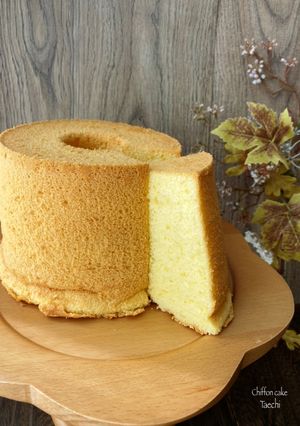 成功の秘訣!14cmトールシフォンケーキ-レシピのメイン写真