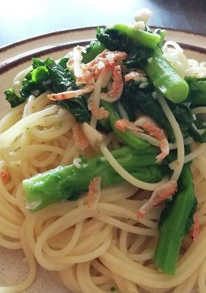 菜の花と桜海老のパスタ-レシピのメイン写真