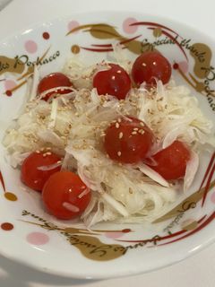 新玉ねぎとミニトマトのナムル-レシピのメイン写真