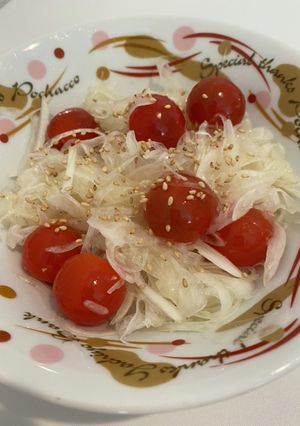 新玉ねぎとミニトマトのナムル-レシピのメイン写真