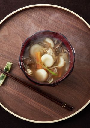野菜たっぷり米粉すいとん-レシピのメイン写真