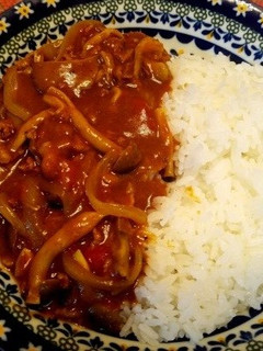 減塩きのこカレー-レシピのメイン写真