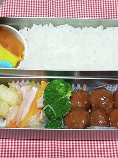 中学生のお弁当 2022.3.7-レシピのメイン写真