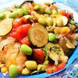 白身魚の夏野菜あんかけ