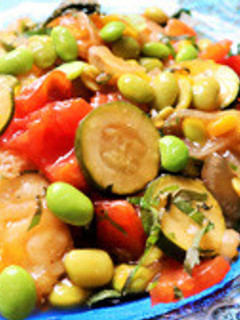 白身魚の夏野菜あんかけ-レシピのメイン写真