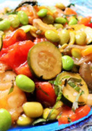 白身魚の夏野菜あんかけ-レシピのメイン写真
