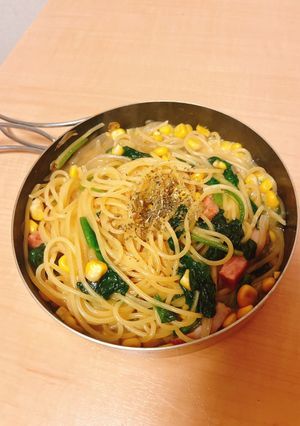 具沢山！チーズコーンポタージュパスタ-レシピのメイン写真