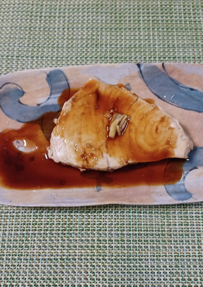 めかじきの煮付け　　-レシピのメイン写真