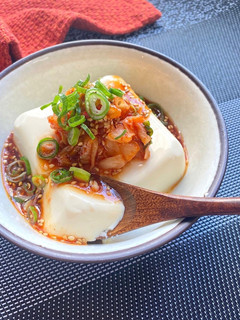 ピリ辛キムチ冷奴-レシピのメイン写真