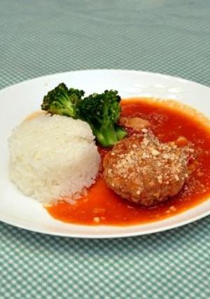煮込み茶バーグ-レシピのメイン写真