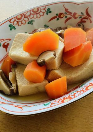 高野豆腐！ヘルシオホットクック-レシピのメイン写真