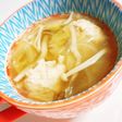 ヘルシー!生姜の鶏団子スープ