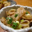 新玉ねぎで☆鶏皮ぽん