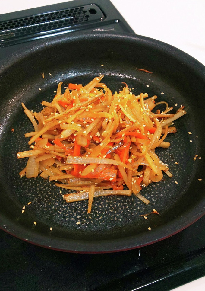残り物根菜きんぴら-レシピのメイン写真
