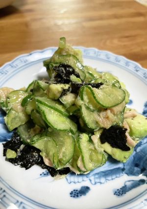 きゅうりアボカドツナのサラダ-レシピのメイン写真