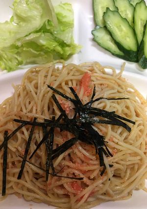 たらこスパゲティ-レシピのメイン写真