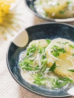 大根とじゃこの中華あんかけ煮-レシピのメイン写真