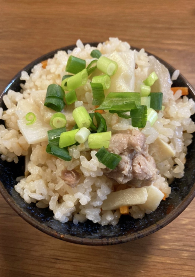 たけのこ炊き込みご飯 炊飯器-レシピのメイン写真
