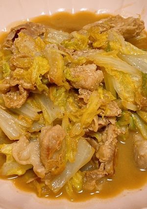豚肉と白菜のオイマヨ味噌炒め-レシピのメイン写真