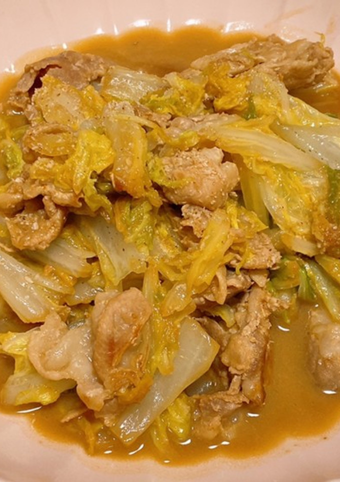 豚肉と白菜のオイマヨ味噌炒め-レシピのメイン写真
