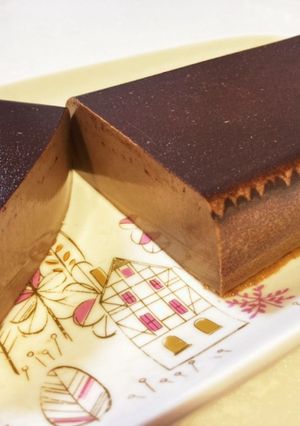 チョコプロテインプリン-レシピのメイン写真