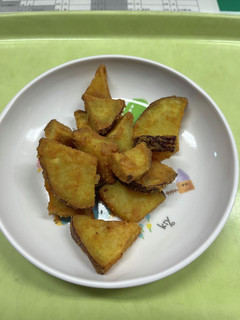 【保育園給食】きな粉いも-レシピのメイン写真