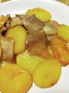 新じゃがde照り焼き肉じゃが-レシピのメイン写真