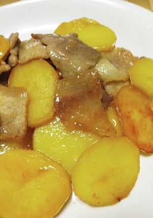 新じゃがde照り焼き肉じゃが-レシピのメイン写真