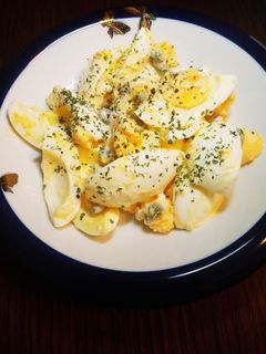 簡単☆茹で卵のアンティパスト(前菜)-レシピのメイン写真