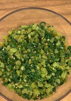 簡単ヘルシー♪自家製大根菜ふりかけ-レシピのメイン写真