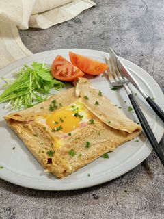 全粒粉ガレット-レシピのメイン写真