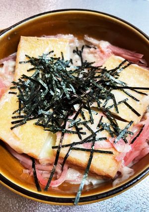 絹厚揚げレンチン〜エノチーズ紅生姜編-レシピのメイン写真