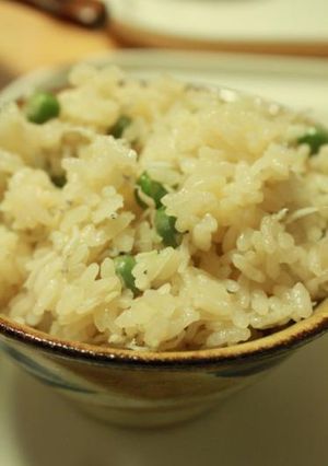 しらすとグリンピースの炊き込みご飯-レシピのメイン写真